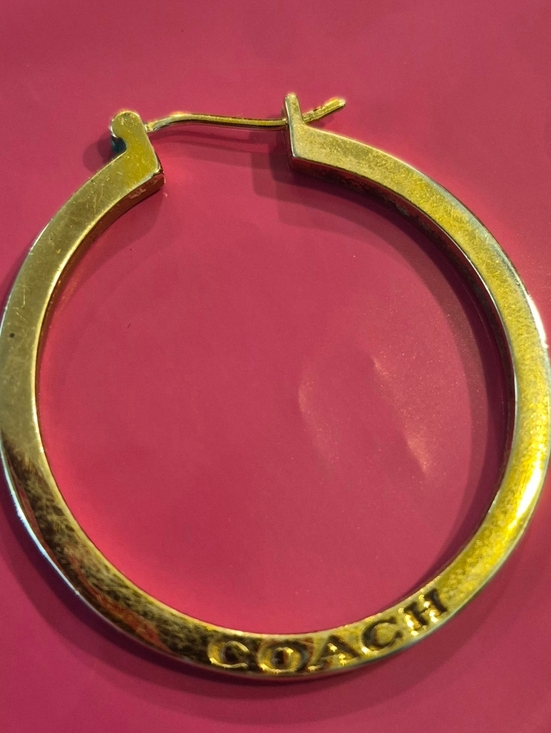 Coach Jewelry - Coach Gold Hoop Earring - only one